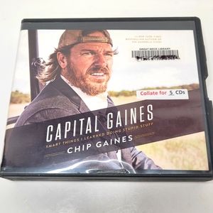 3/$15 Capitol Gaines Smart Things I Learned Doing Stupid Stuff Chip Gaines on CD